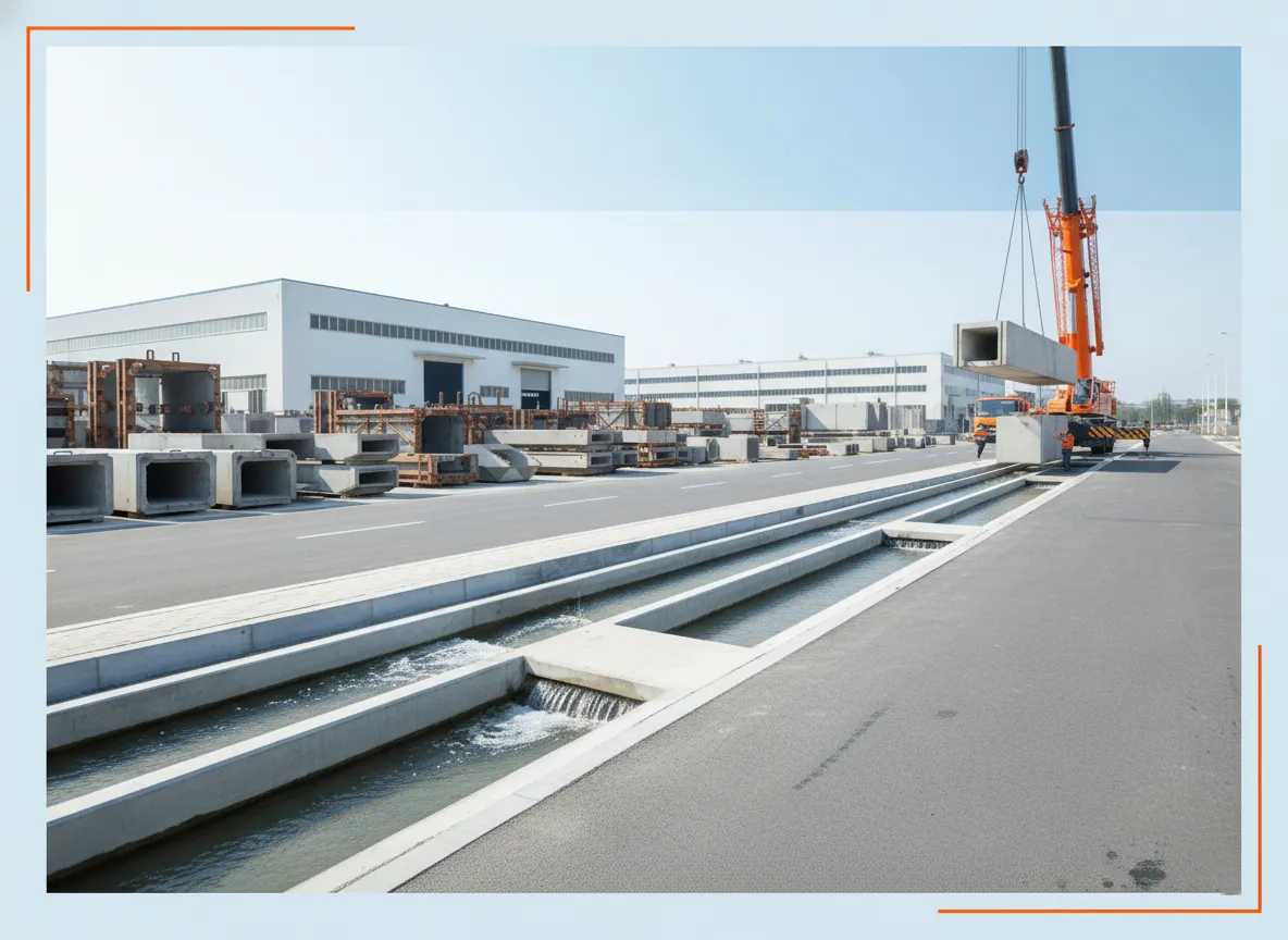 Precast U-Drain Manufacturer in Dhanbad