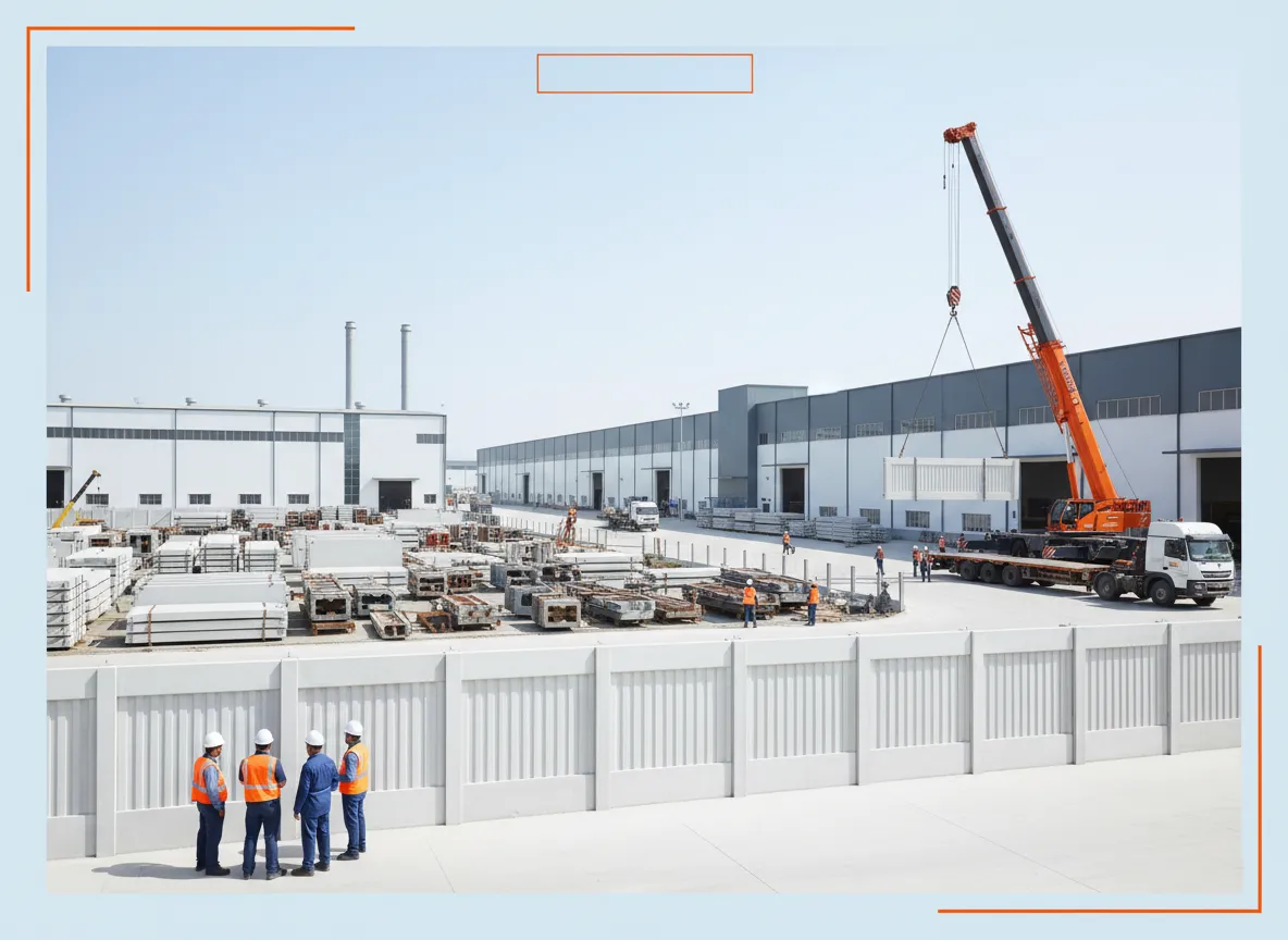 RCC Precast Wall Manufacturer in Dhanbad